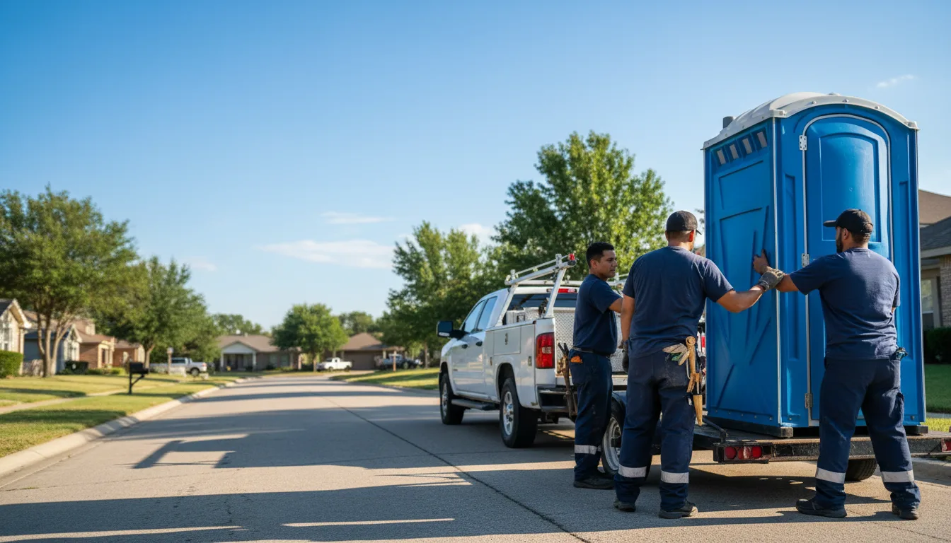 Portable Toilet Rental in Houston, TX near me